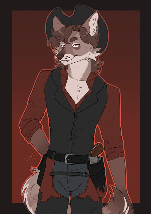 Flat colour half